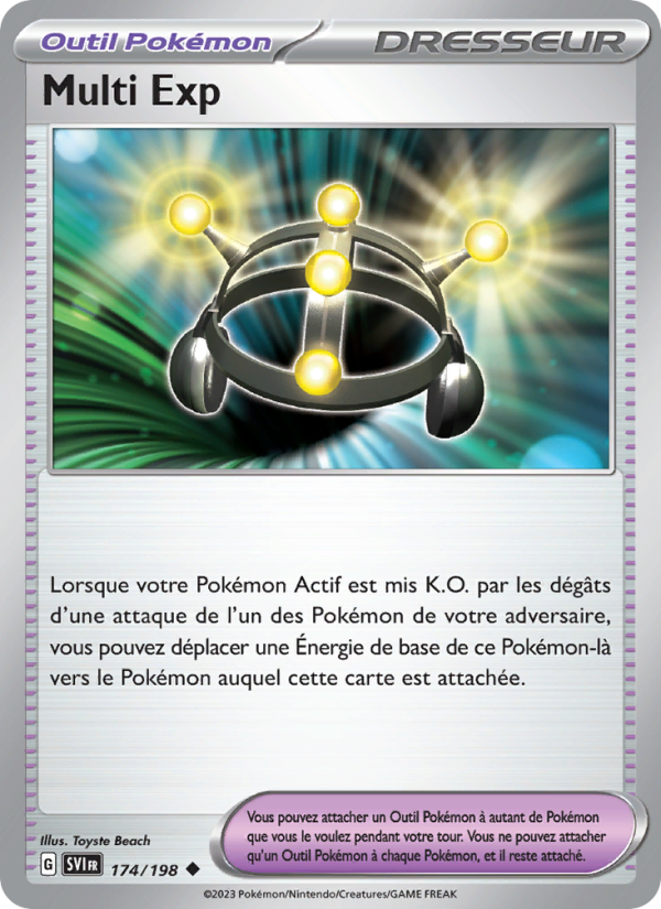 Multi Exp 174 — Écarlate et Violet (French Pokémon TCG card)
