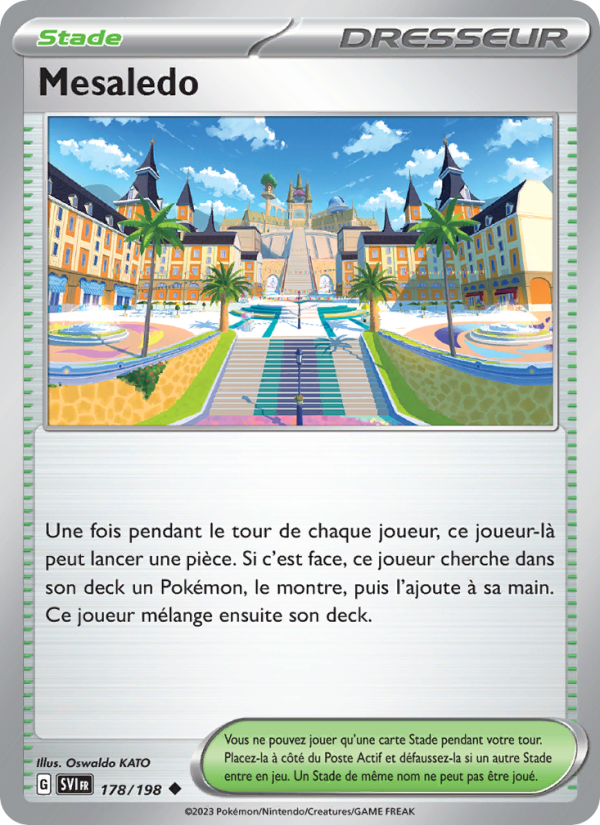 Mesaledo 178 — Écarlate et Violet (French Pokémon TCG card)