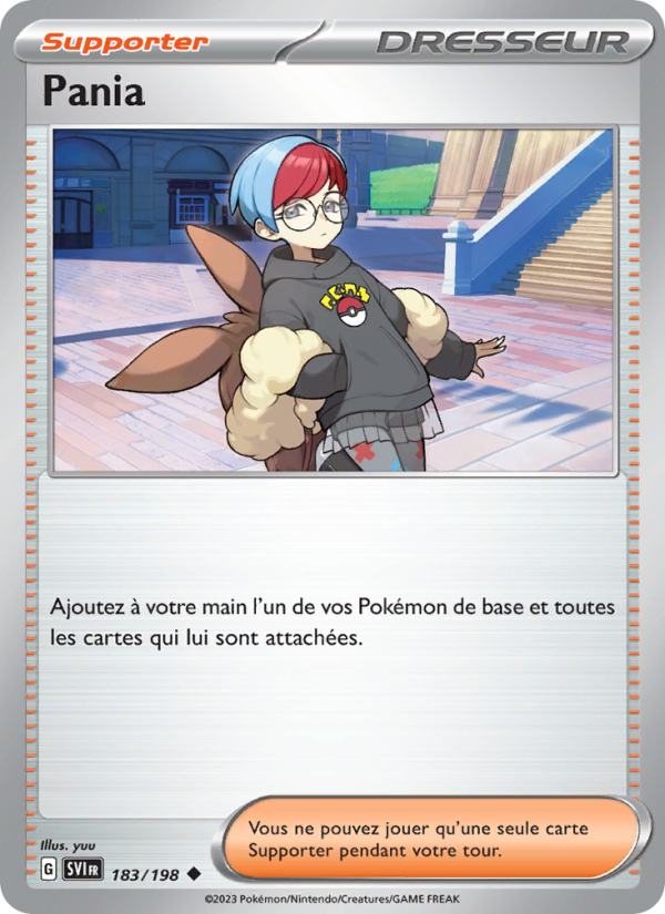 Pania 183 — Écarlate et Violet (French Pokémon TCG card)