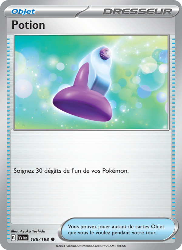 Potion 188 — Écarlate et Violet (French Pokémon TCG card)