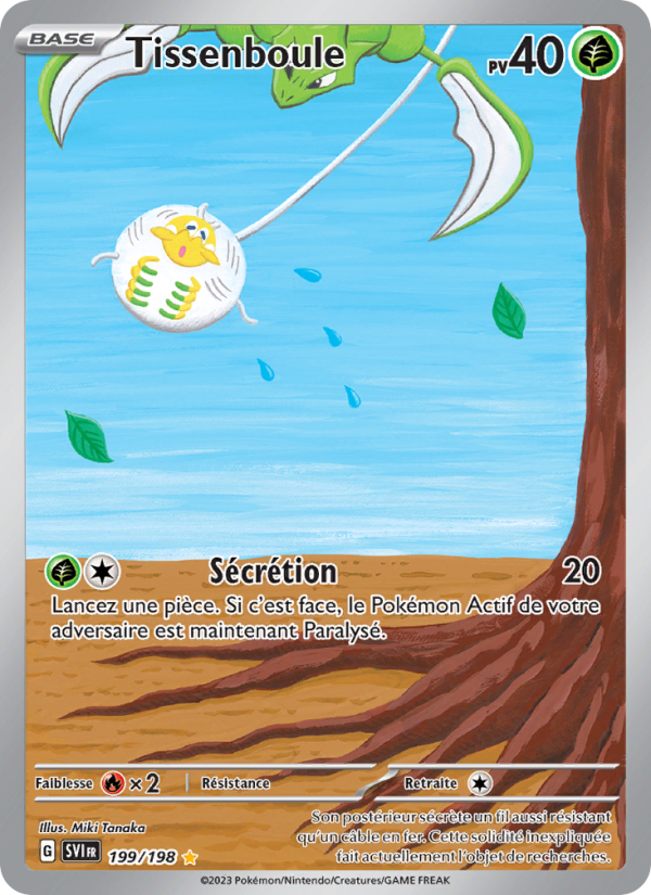Tissenboule 199 — Écarlate et Violet (French Pokémon TCG card)
