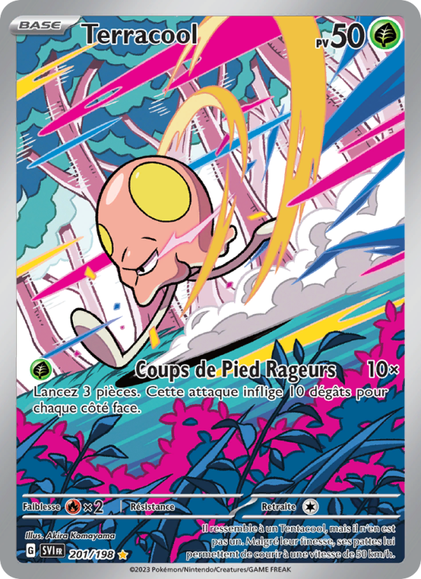 Terracool 201 — Écarlate et Violet (French Pokémon TCG card)