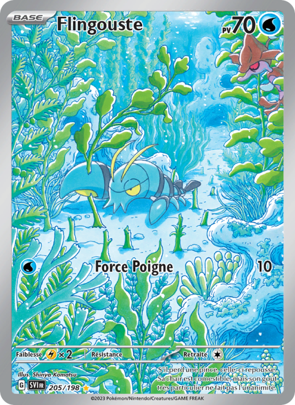 Flingouste 205 — Écarlate et Violet (French Pokémon TCG card)