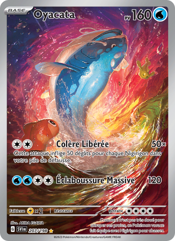 Oyacata 207 — Écarlate et Violet (French Pokémon TCG card)