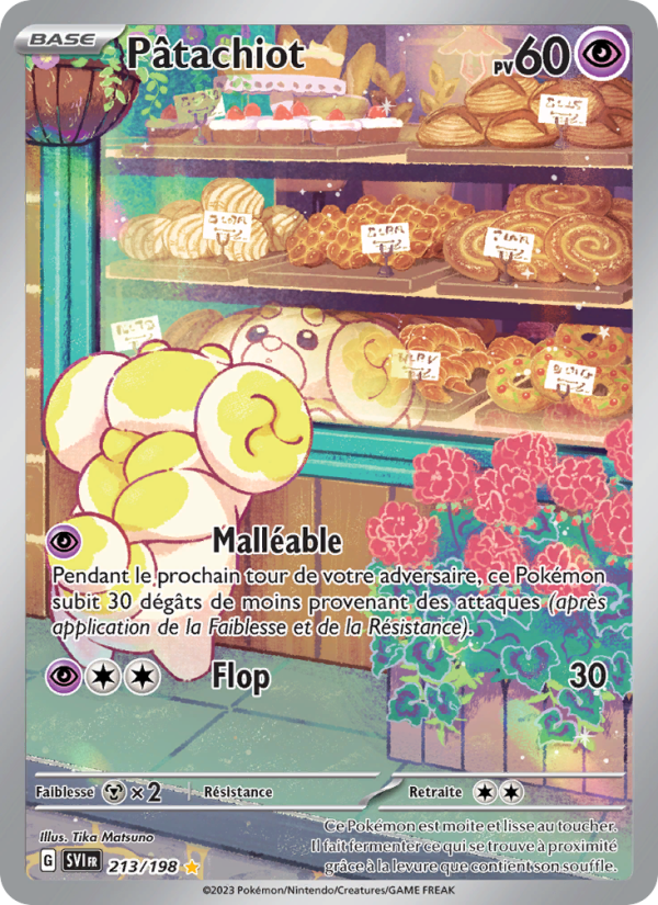 Pâtachiot 213 — Écarlate et Violet (French Pokémon TCG card)