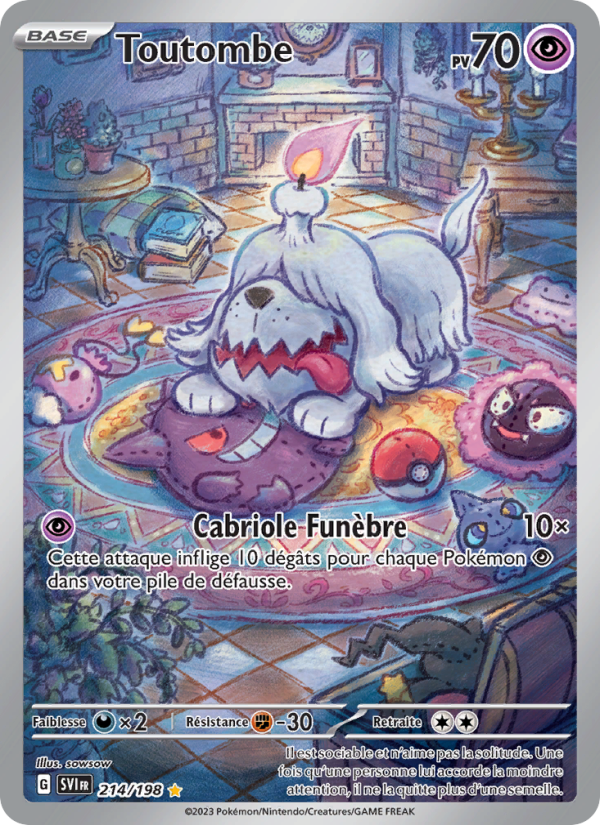 Toutombe 214 — Écarlate et Violet (French Pokémon TCG card)