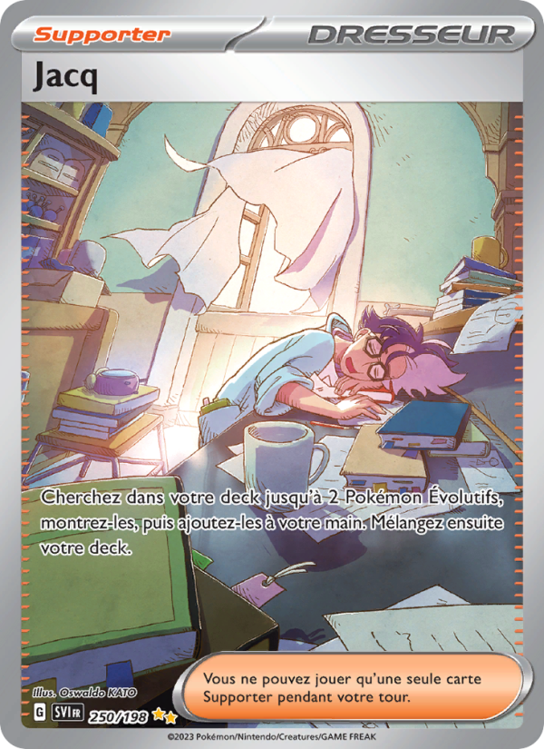 Jacq 250 — Écarlate et Violet (French Pokémon TCG card)