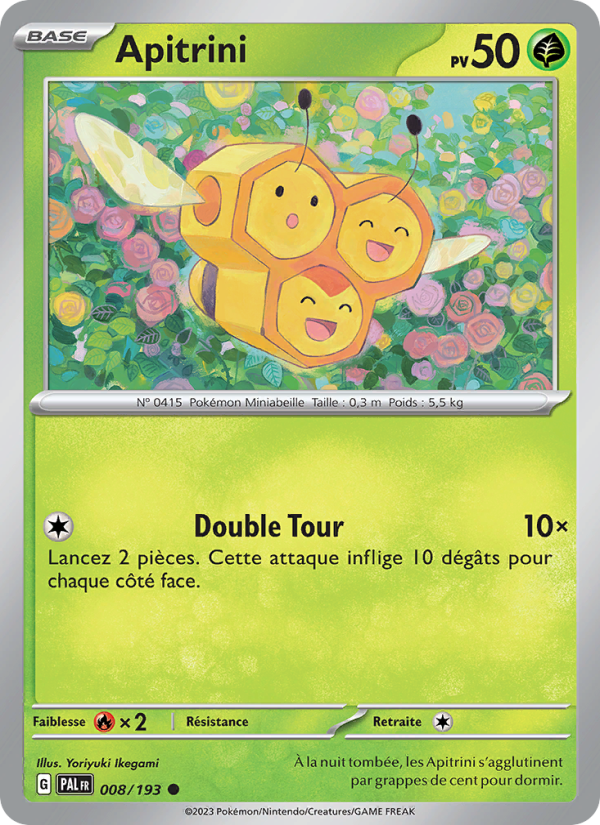 Apitrini 008 — Évolutions à Paldea (French Pokémon TCG card)