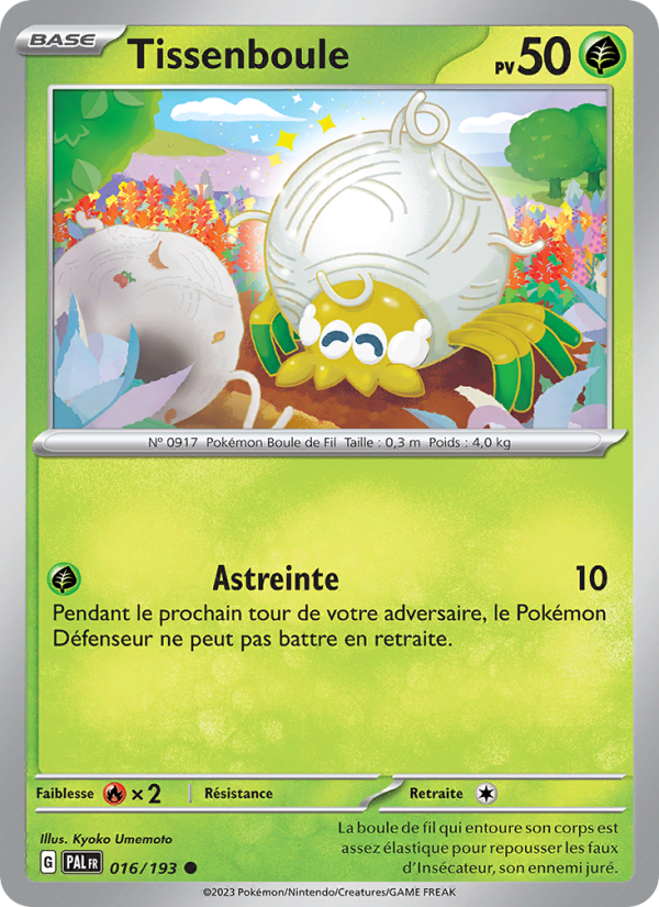 Tissenboule 016 — Évolutions à Paldea (French Pokémon TCG card)