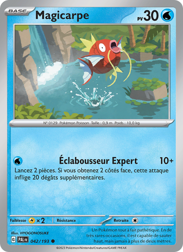 Magicarpe 042 — Évolutions à Paldea (French Pokémon TCG card)