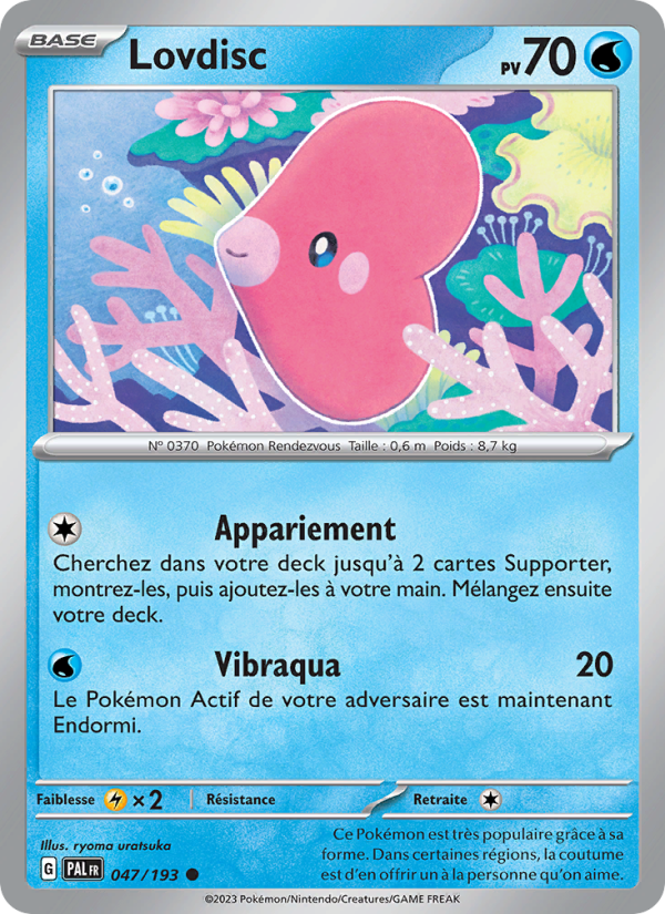 Lovdisc 047 — Évolutions à Paldea (French Pokémon TCG card)