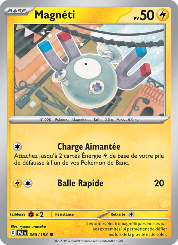Magnéti 065 — Évolutions à Paldea (French Pokémon TCG card)