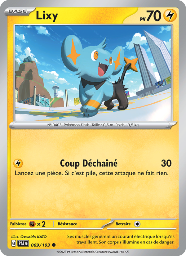 Lixy 069 — Évolutions à Paldea (French Pokémon TCG card)