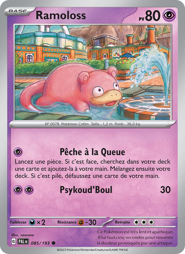 Ramoloss 085 — Évolutions à Paldea (French Pokémon TCG card)