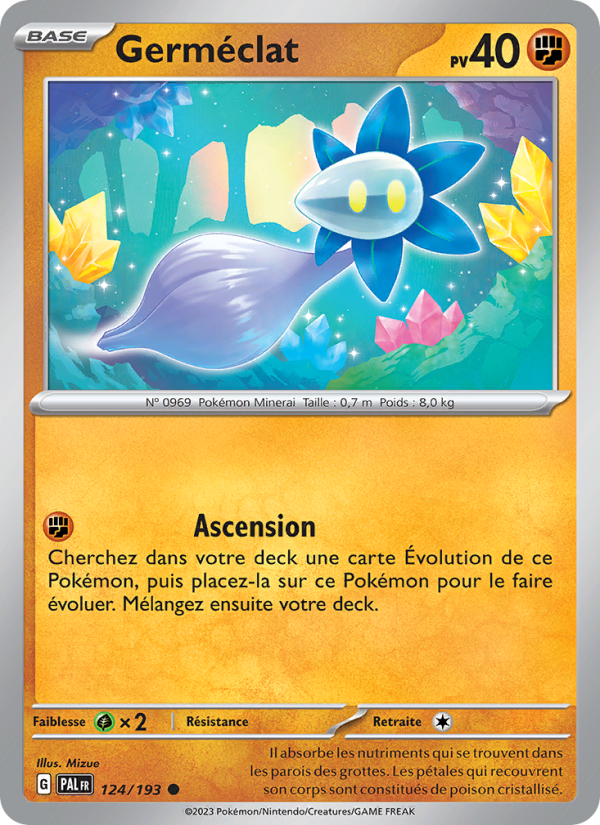Germéclat 124 — Évolutions à Paldea (French Pokémon TCG card)