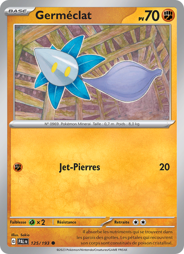 Germéclat 125 — Évolutions à Paldea (French Pokémon TCG card)