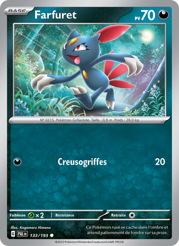Farfuret 133 — Évolutions à Paldea (French Pokémon TCG card)