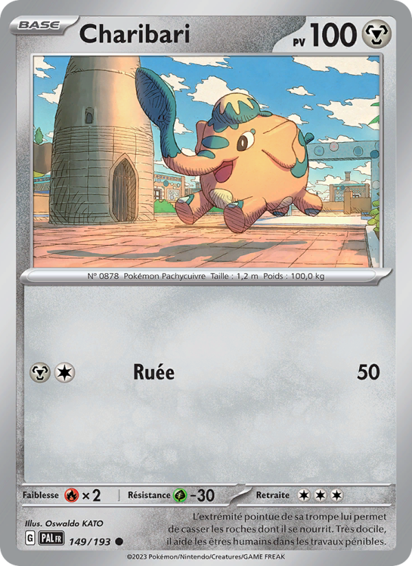 Charibari 149 — Évolutions à Paldea (French Pokémon TCG card)