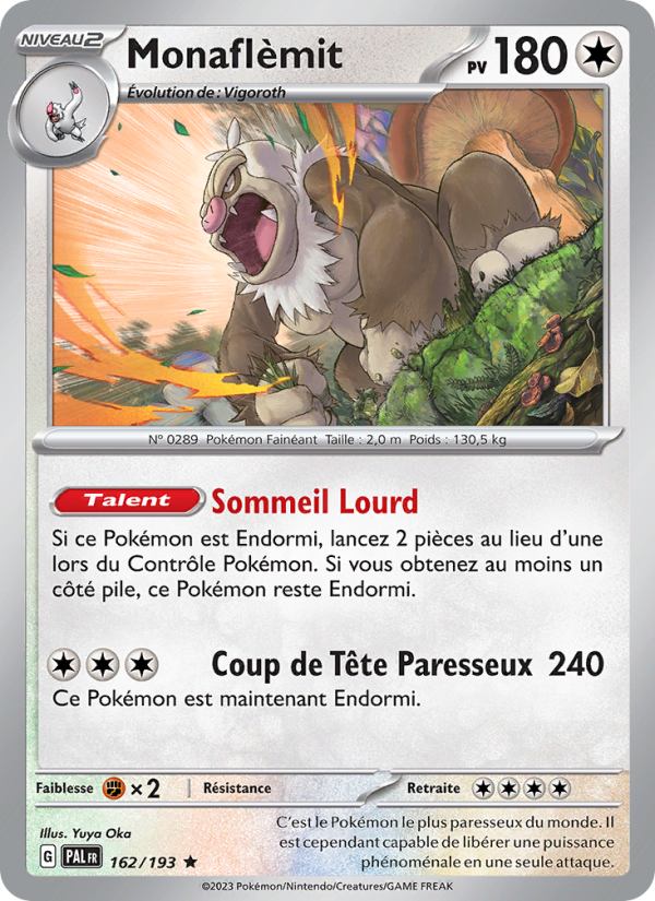 Monaflèmit 162 — Évolutions à Paldea (French Pokémon TCG card)