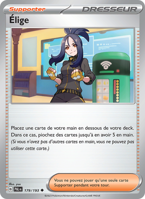 Élige 179 — Évolutions à Paldea (French Pokémon TCG card)