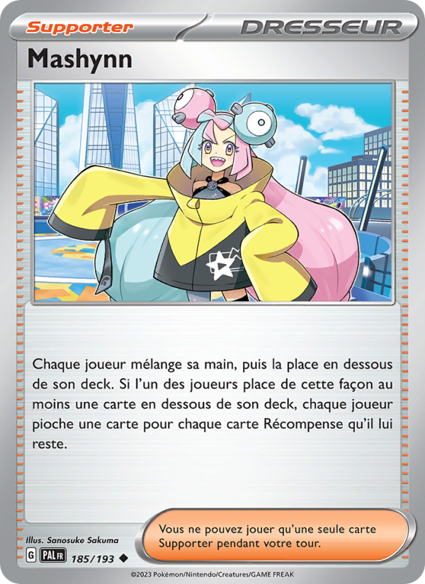 Mashynn 185 — Évolutions à Paldea (French Pokémon TCG card)