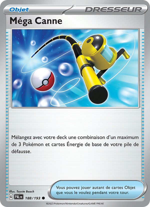 Méga Canne 188 — Évolutions à Paldea (French Pokémon TCG card)
