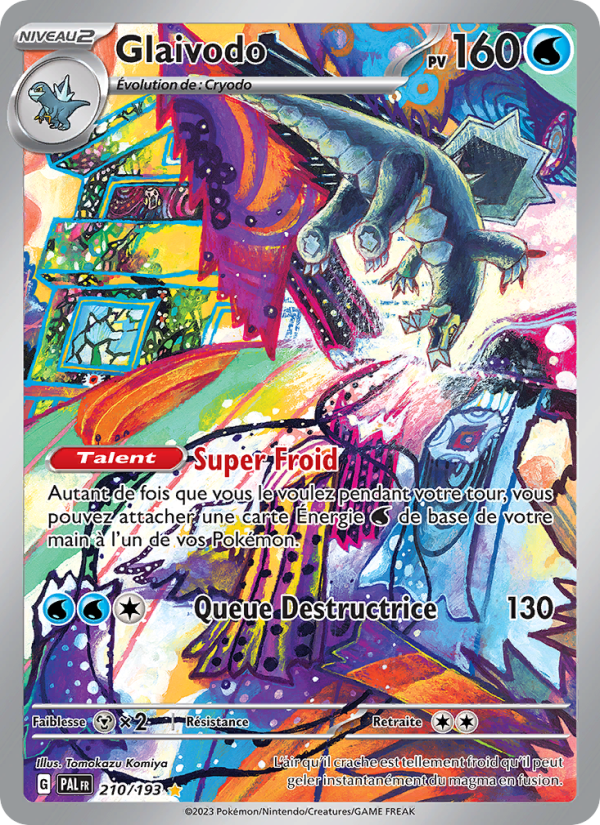 Glaivodo 210 — Évolutions à Paldea (French Pokémon TCG card)