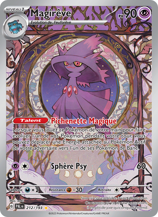 Magirêve 212 — Évolutions à Paldea (French Pokémon TCG card)