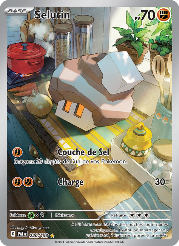Selutin 220 — Évolutions à Paldea (French Pokémon TCG card)