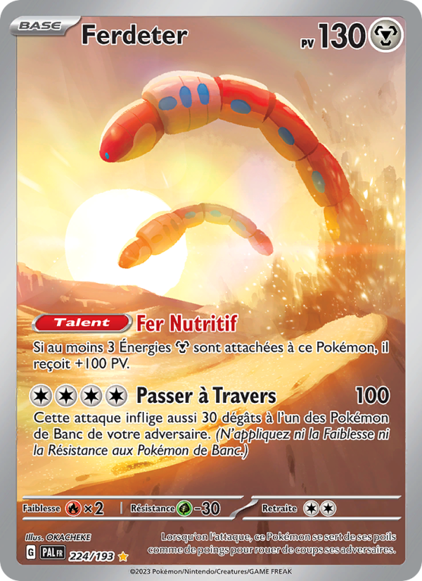 Ferdeter 224 — Évolutions à Paldea (French Pokémon TCG card)