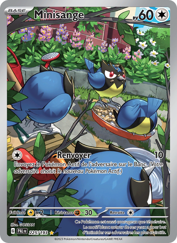 Minisange 225 — Évolutions à Paldea (French Pokémon TCG card)