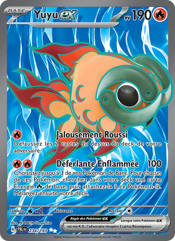 Yuyu-ex 234 — Évolutions à Paldea (French Pokémon TCG card)