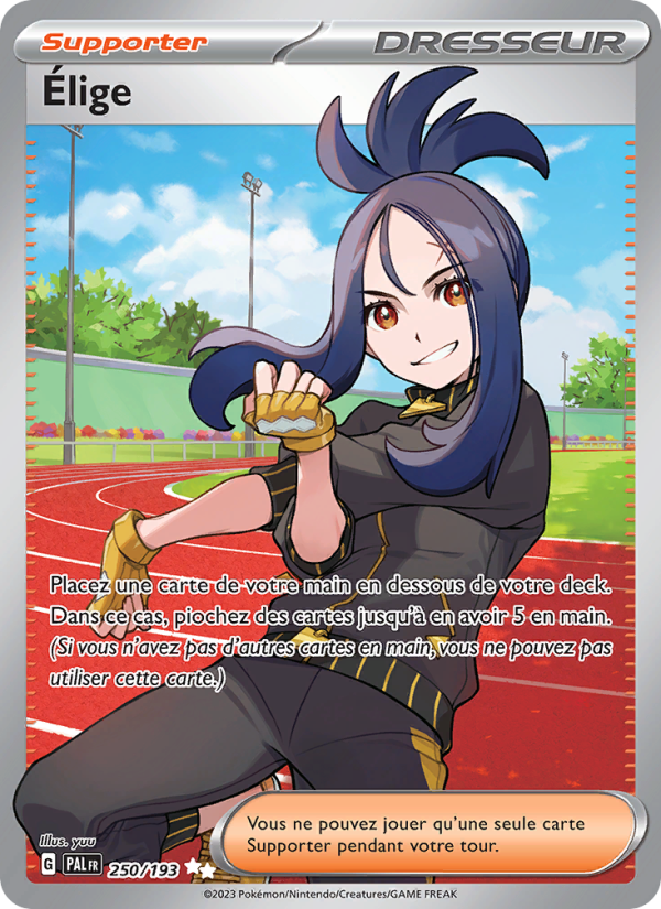 Élige 250 — Évolutions à Paldea (French Pokémon TCG card)