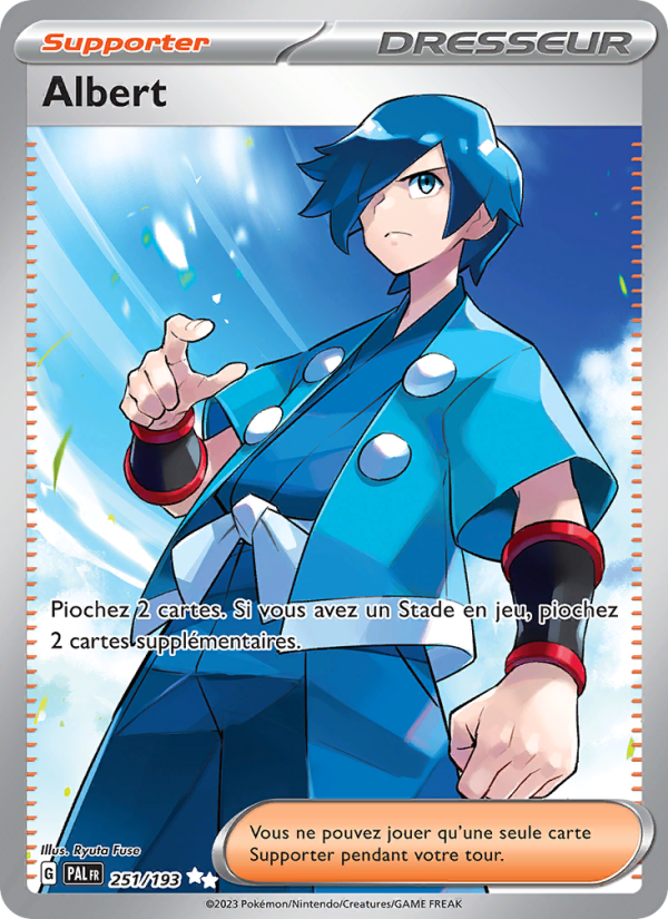 Albert 251 — Évolutions à Paldea (French Pokémon TCG card)