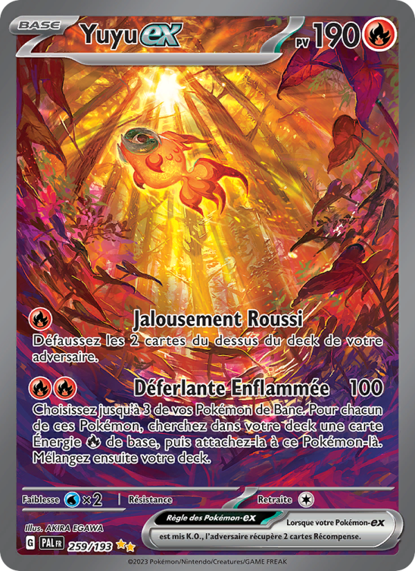 Yuyu-ex 259 — Évolutions à Paldea (French Pokémon TCG card)