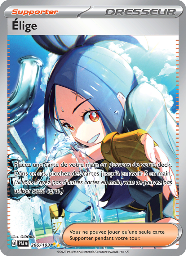 Élige 266 — Évolutions à Paldea (French Pokémon TCG card)