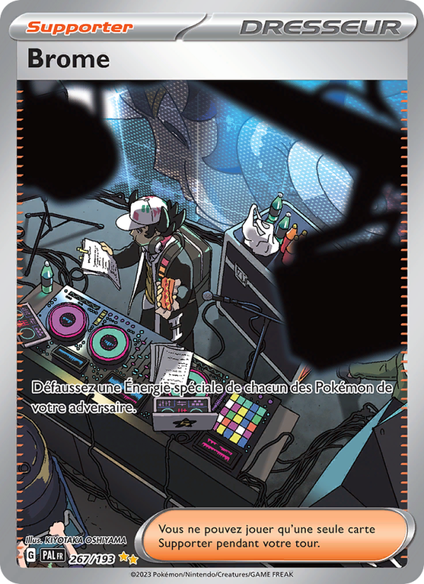 Brome 267 — Évolutions à Paldea (French Pokémon TCG card)