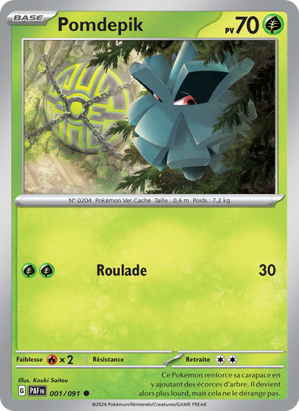 Pomdepik 001 — Destinées de Paldea (French Pokémon TCG card)