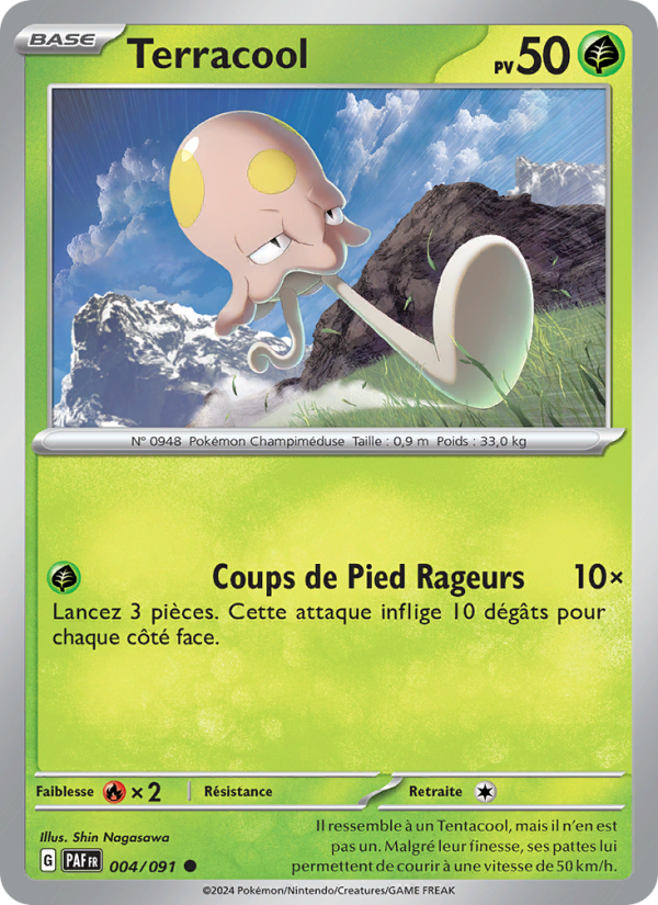 Terracool 004 — Destinées de Paldea (French Pokémon TCG card)