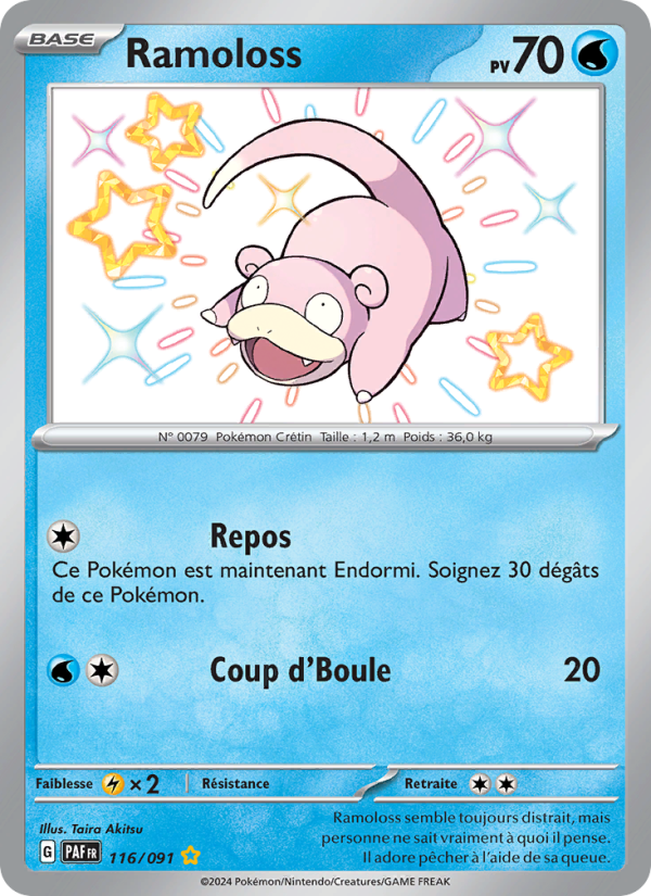 Ramoloss 116 — Destinées de Paldea (French Pokémon TCG card)