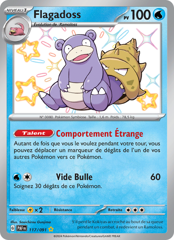 Flagadoss 117 — Destinées de Paldea (French Pokémon TCG card)