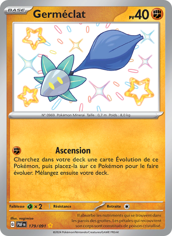 Germéclat 179 — Destinées de Paldea (French Pokémon TCG card)