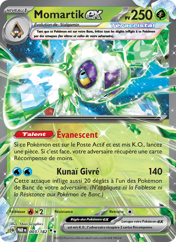 Momartik-ex 003 — Faille Paradoxe (French Pokémon TCG card)