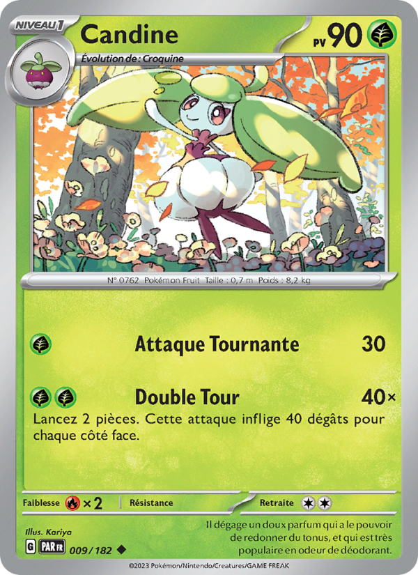 Candine 009 — Faille Paradoxe (French Pokémon TCG card)