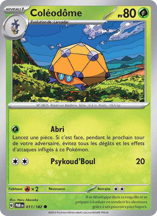 Coléodôme 011 — Faille Paradoxe (French Pokémon TCG card)