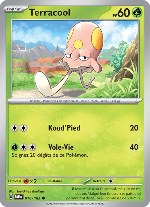 Terracool 016 — Faille Paradoxe (French Pokémon TCG card)