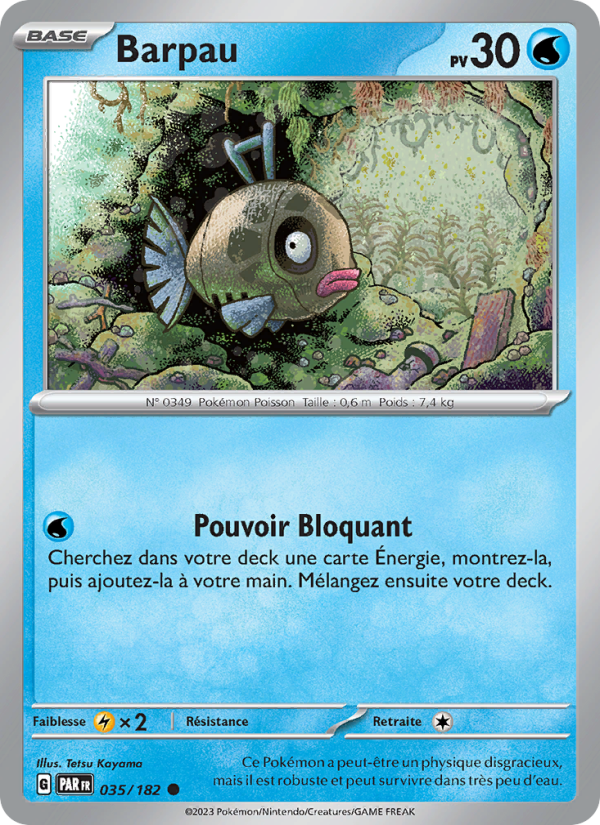 Barpau 035 — Faille Paradoxe (French Pokémon TCG card)