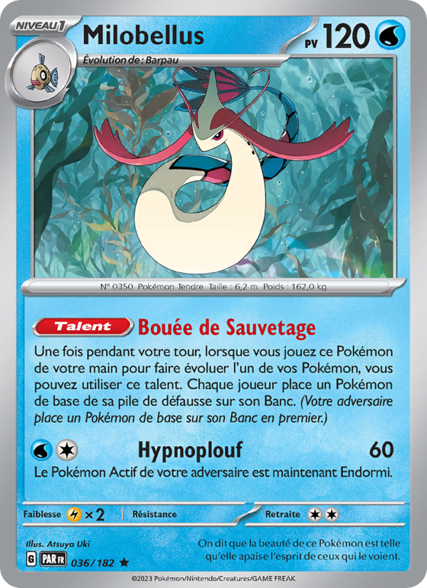 Milobellus 036 — Faille Paradoxe (French Pokémon TCG card)