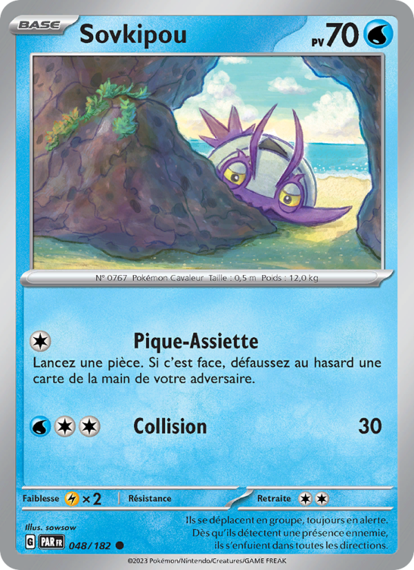 Sovkipou 048 — Faille Paradoxe (French Pokémon TCG card)