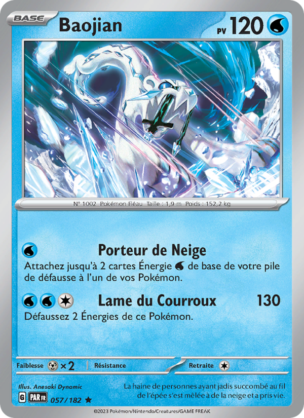 Baojian 057 — Faille Paradoxe (French Pokémon TCG card)